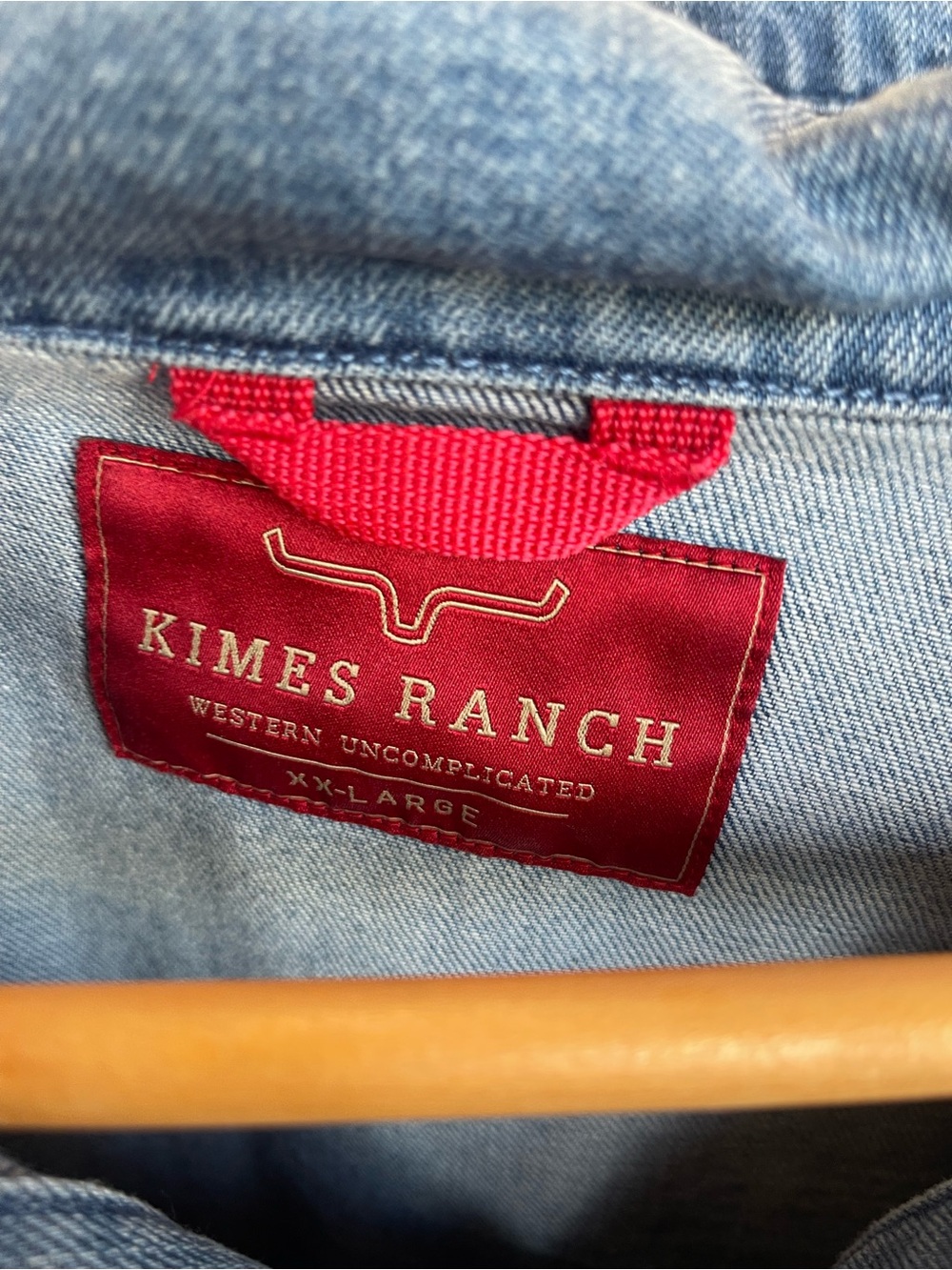 Women’s Kimes Classic Light Blue Denim Jacket - Women's Relaxed Fit - Picture 2 of 2